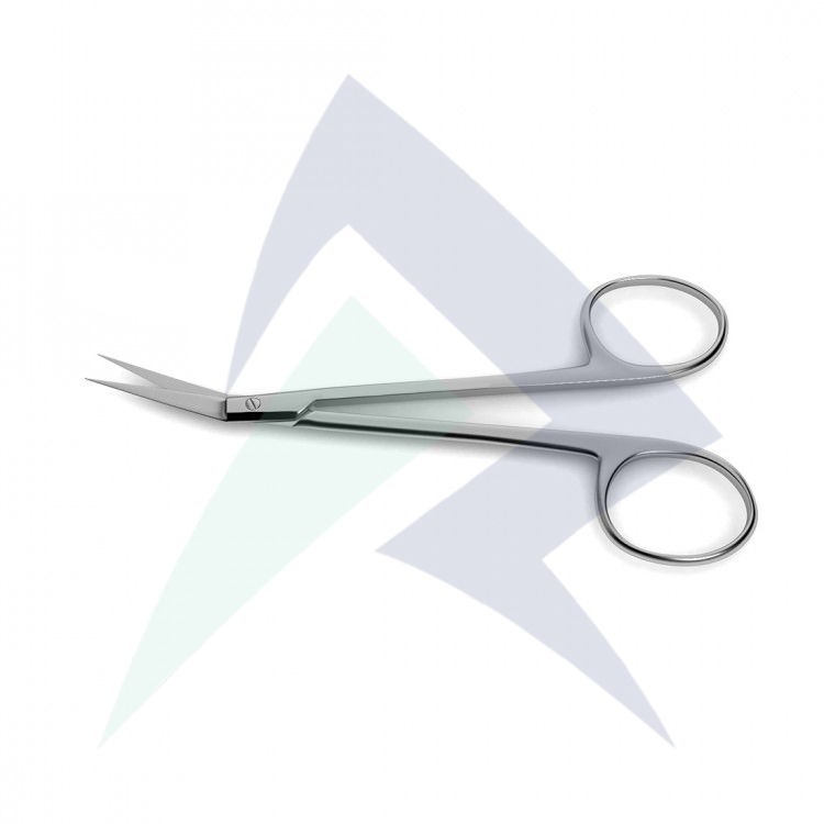 Iris Scissors – Angled – Rit Metal